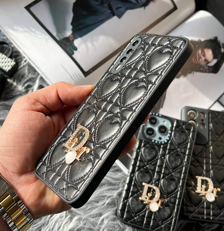 قاب دیور چرمی Dior قلبی سامسونگ