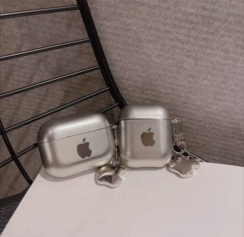 قاب ایرپاد لوگو اپل همراه با اویز فلزی اپل