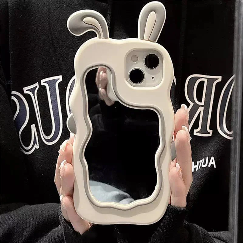 Mirror silicone rabbit frame