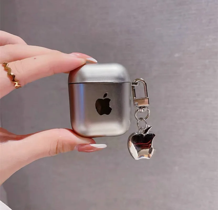 قاب ایرپاد لوگو اپل همراه با اویز فلزی