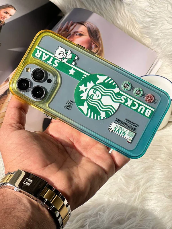 Starbucks case yellow iPhone